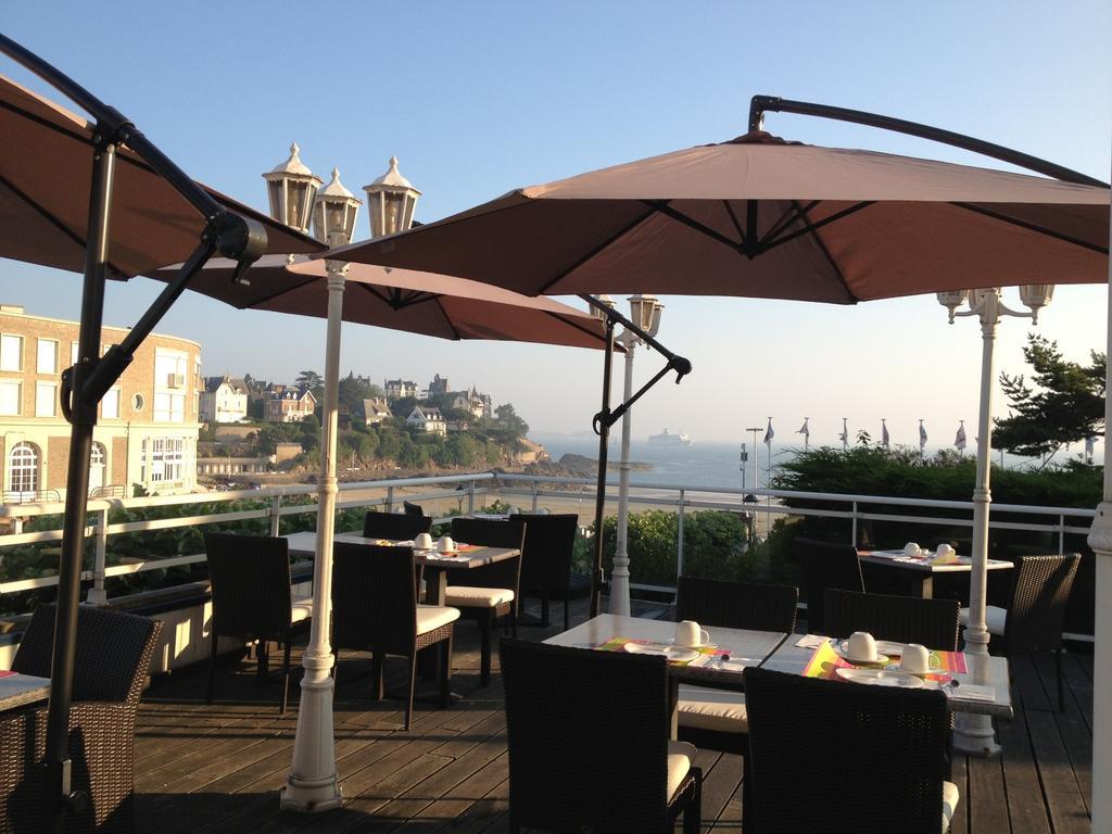 Hotel De La Plage Dinard Exteriör bild